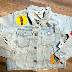NWT Disney Soul Women Jean Jacket- Large‎